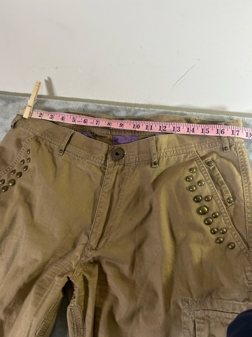 Alberto Men's Cargo Pants in Tan - Utility Comfort - Picture 11 of 14